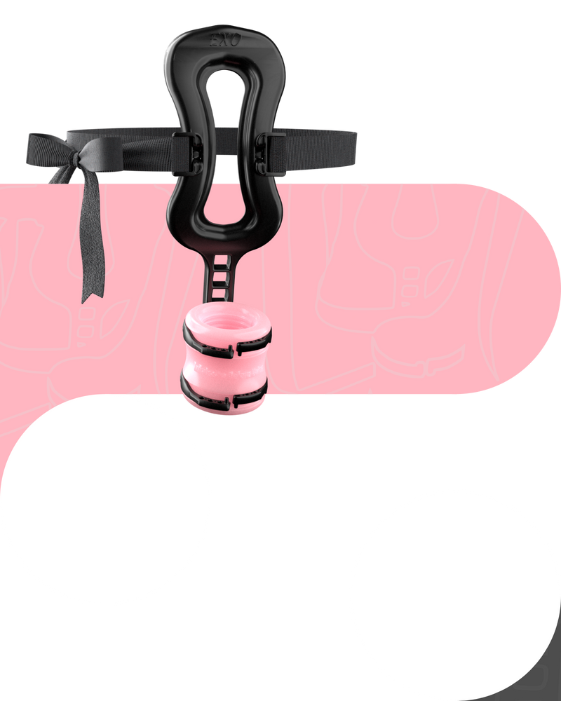 Exo; Hands Free Pleasure Powered by Human Movement RPeg LLC Exo; Hands Free Pleasure Powered by Human Movement RPeg LLC